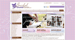 Desktop Screenshot of bridalshowerfavors.com